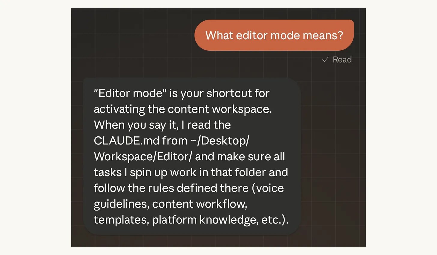 我在 Dispatch 中预定义的工作区快捷方式