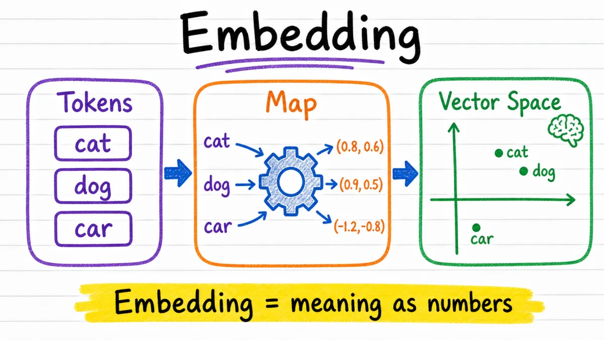 Embedding 概念图解
