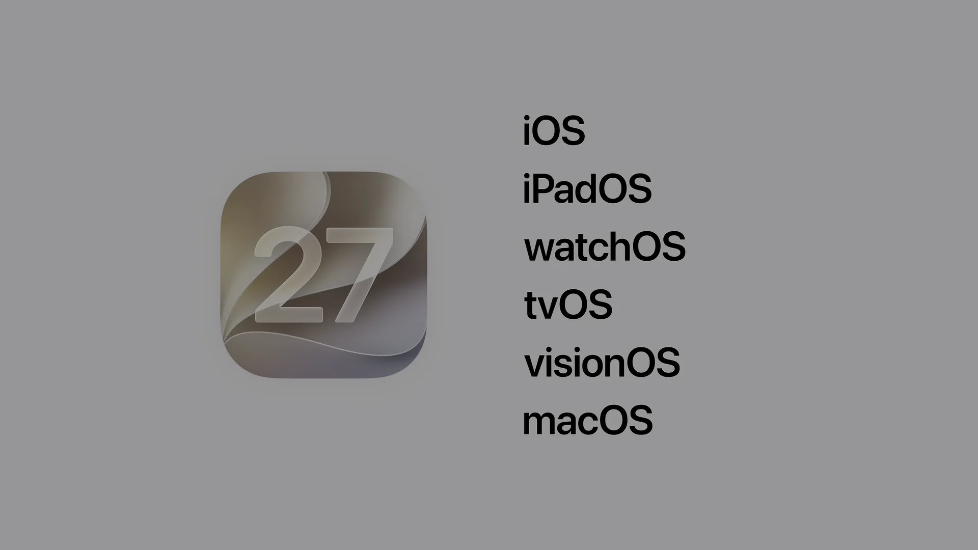 iOS 27