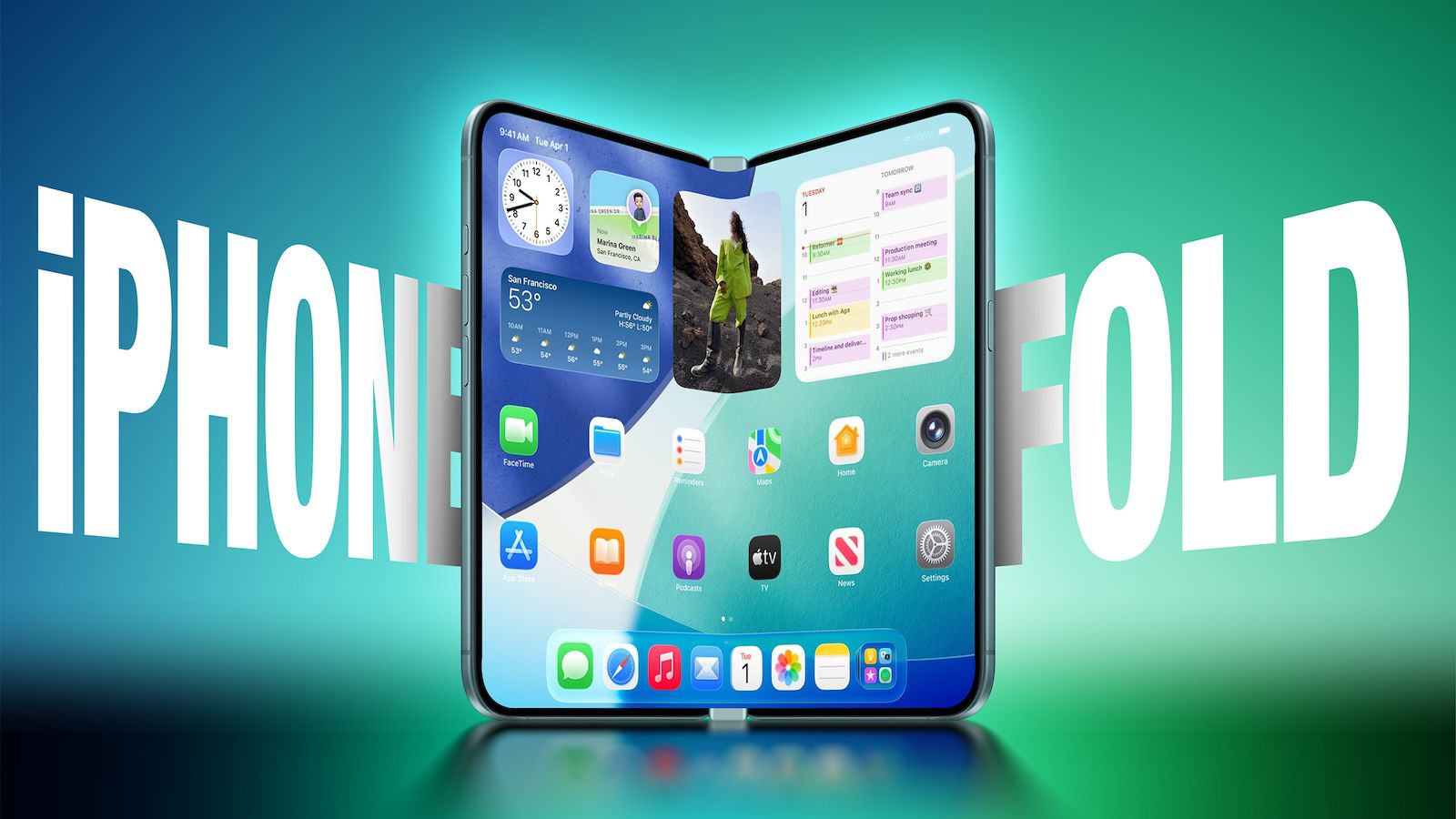可折叠 iPhone