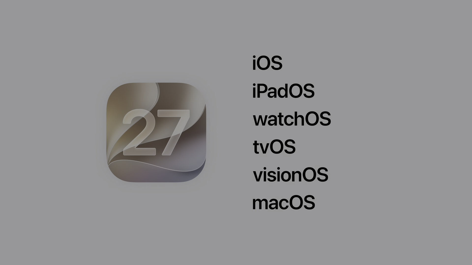 iOS 27