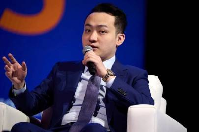 孙宇晨在活动现场发言
