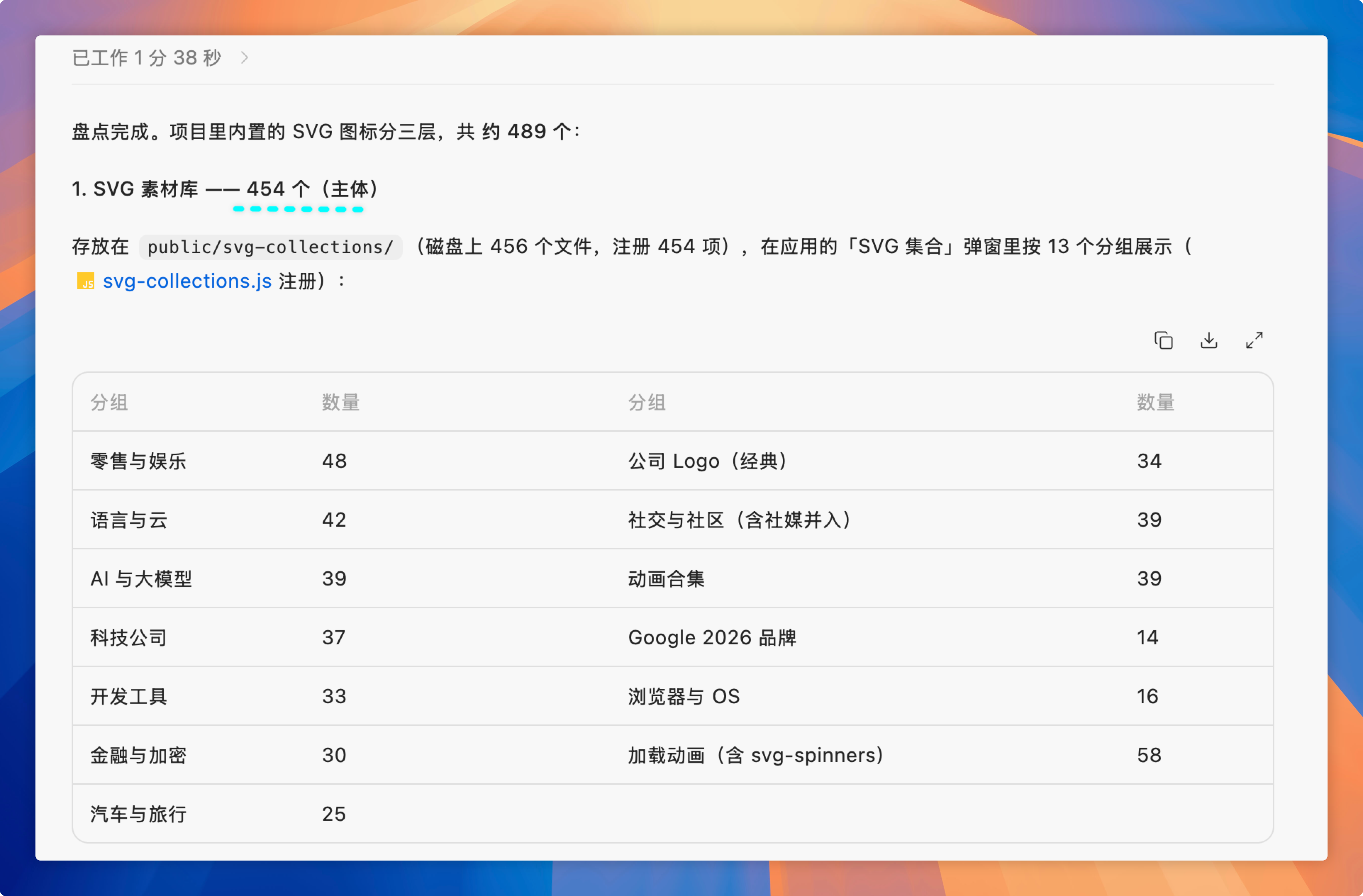 Vecsy 内置高清 SVG icon 列表