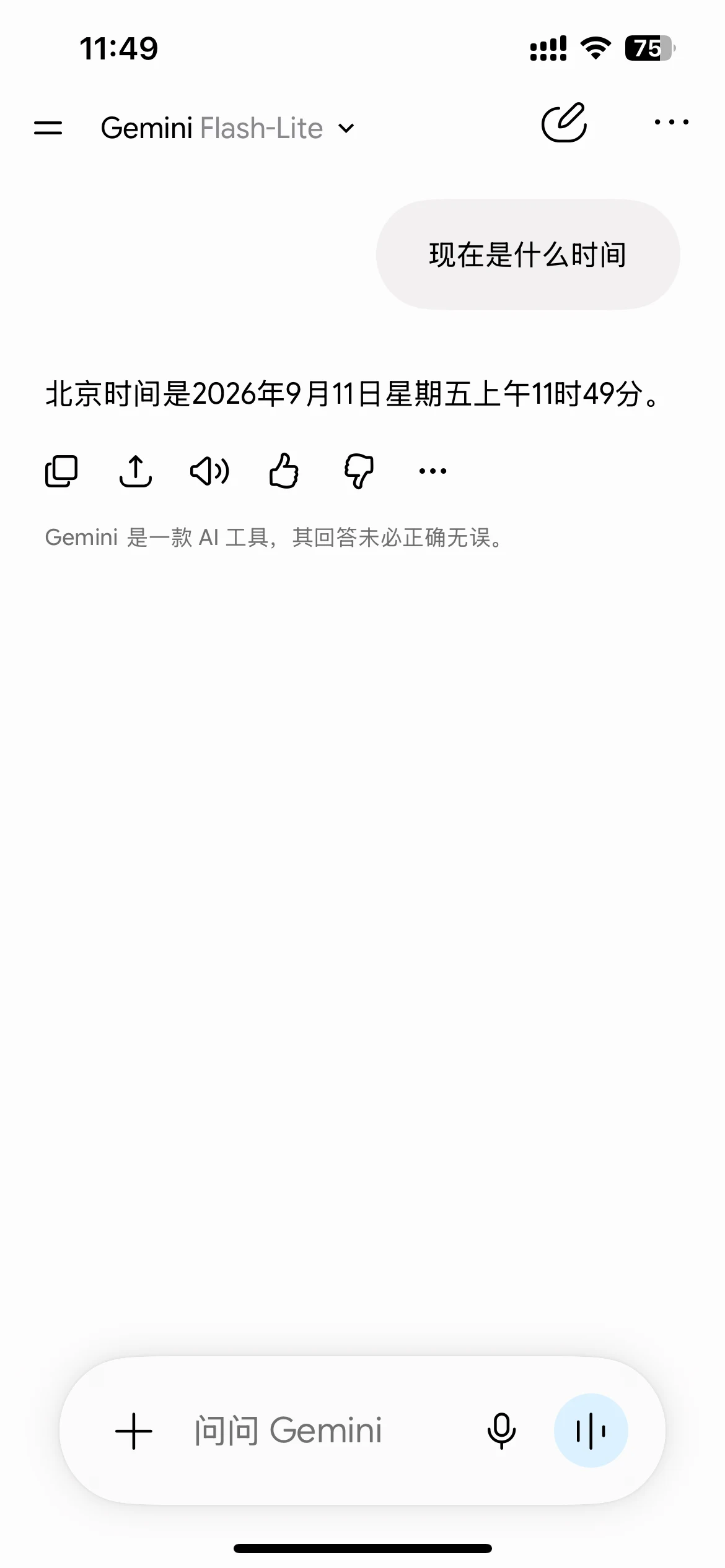 Gemini App 测试